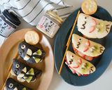 鯉のぼりフルーツオムレットケーキ作り方12写真