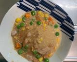 レンジ簡単洋風味噌トマトドリア味炒飯弁当作り方5写真