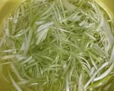 白ねぎチキンのわさび和え作り方2写真