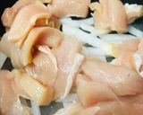 鶏肉と大根のあまから赤味噌＆生姜炒め作り方1写真