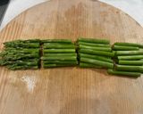 海老とズッキーニとアスパラのバター炒め作り方3写真