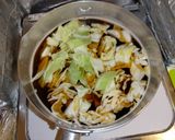 ギョニソと野菜のかき玉煮込みうどん作り方1写真