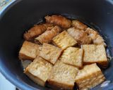 夕飯に!絹揚げと豚バラくるくるのお酢煮作り方10写真