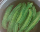 食物繊維たっぷり♡シカクマメの豆サラダ作り方1写真