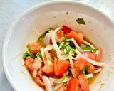 魚屋レシピ＊イサキとトマトの香味だれ作り方3写真