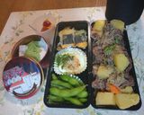 レンジで時短にも！南瓜の煮物or肉じゃが作り方55写真