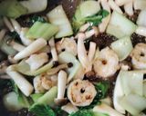 海老と青梗菜の中華炒め作り方7写真