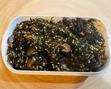 がごめ昆布と干ししいたけと炒りごまの佃煮作り方14写真