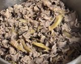 牛肉とごぼうのしぐれ煮♪作り方3写真