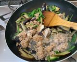 茄子とひき肉の炒め物(ミールキット)作り方7写真