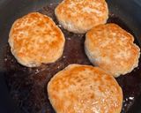 甘辛だれの鶏つくね豆腐ハンバーグ作り方10写真