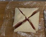 クリームチーズいちごサンド🍓作り方6写真