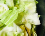 鶏肉とキャベツの玉子野菜炒め作り方2写真
