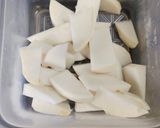 蕪とベーコンのクリームパスタ作り方1写真