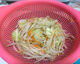 おろし大葉と茹でない豚シャブトマトソース作り方7写真