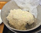 ヘルシー！鶏ミンチの豆腐ハンバーグ作り方6写真