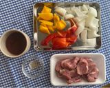 夏バテ撃退！揚げないパプリカの酢豚作り方1写真