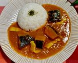 ゴロゴロかぼちゃのカレー作り方8写真