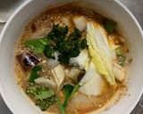 肉無豆腐簡単コク旨スタミナ丼味野菜炒め作り方15写真