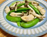 スナップえんどうの塩炒め作り方6写真
