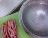 春雨と卵のパラパラ炒め作り方1写真