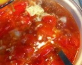 トマトと卵のとろりん中華スープ作り方3写真