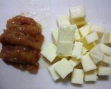 朝食に♪簡単ミルク梅チーズリゾット作り方1写真