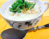 朝食に♪簡単ミルク梅チーズリゾット作り方3写真