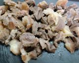 おかずにもぴったり！具沢山の牛すじ煮込み作り方4写真