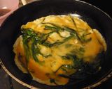 ランチに♪簡単！ニラ玉あんかけ丼作り方4写真