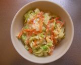 朝ごはん♪チーズとキャベツの卵丼作り方4写真