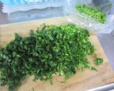 しゃきしゃき食感☆小松菜のふりかけ作り方1写真
