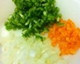 一人暮らしレシピ☆あんかけチャーハン作り方1写真