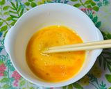 卵たっぷり小松菜の中華炒め作り方1写真