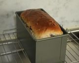 ライ麦配合～ワンローフでクランベリー山食作り方8写真