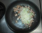 豚こま肉の和風レタスチャーハン（焼き飯）作り方5写真