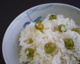 基本のえんどう豆ご飯✿作り方3写真