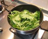 元中華料理人の夫作！簡単ほうれん草炒め☆作り方1写真