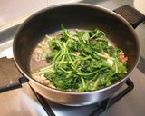 元中華料理人の夫作！簡単ほうれん草炒め☆作り方2写真