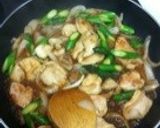 ジンジャーチキン丼作り方4写真