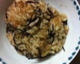 貧血対策ひじきバター炊き込みご飯作り方4写真