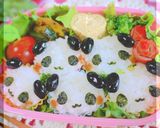 簡単キャラ弁☆カップでパンダカップル❤作り方6写真