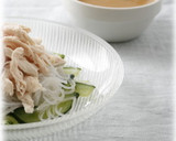 ごまだれを手作り！棒々鶏風サラダ作り方6写真