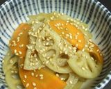 香る～♪蓮根きんぴら作り方5写真