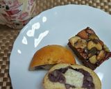 ★アーモンドだけでチーズ入り粒あんパン♪作り方15写真