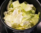 厚揚げとキャベツの煮染め作り方2写真