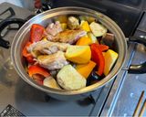 鶏肉のラタトゥイユ風煮込み作り方2写真