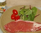 ワンプレートステーキ柚子コショウ風味作り方1写真