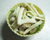 お弁当に❤絹さやと油揚げのチーズ焼き♬作り方5写真