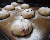 ☺ホシノ☺豆乳バナナ&クランベリーパン作り方4写真